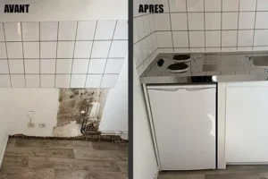 Installation kitchenette à Sotteville lès Rouen
